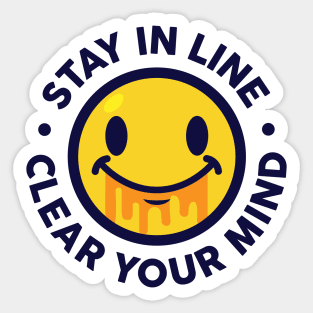 Clear Your Mind Sticker